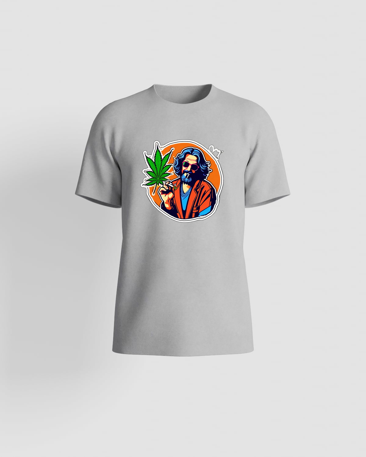 Weedcraft Black T-Shirt: Smoking Green Leafproduct image