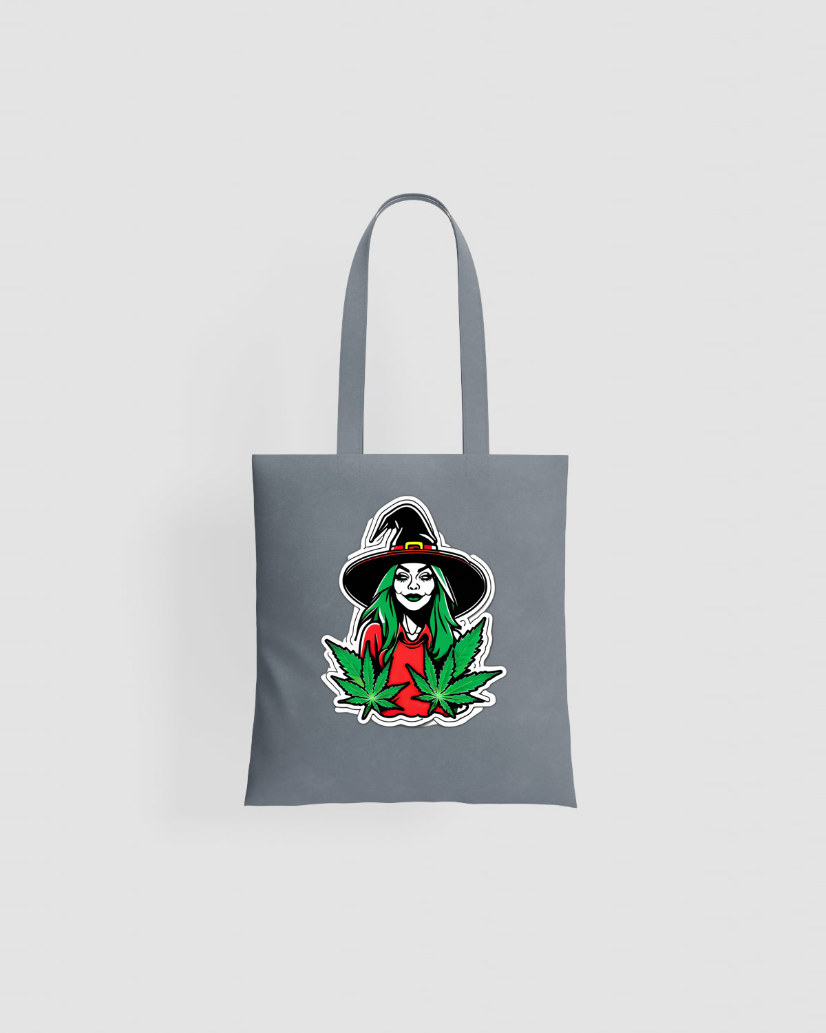 Weedcraft Witchy Green Herb TOTE BAGSproduct image