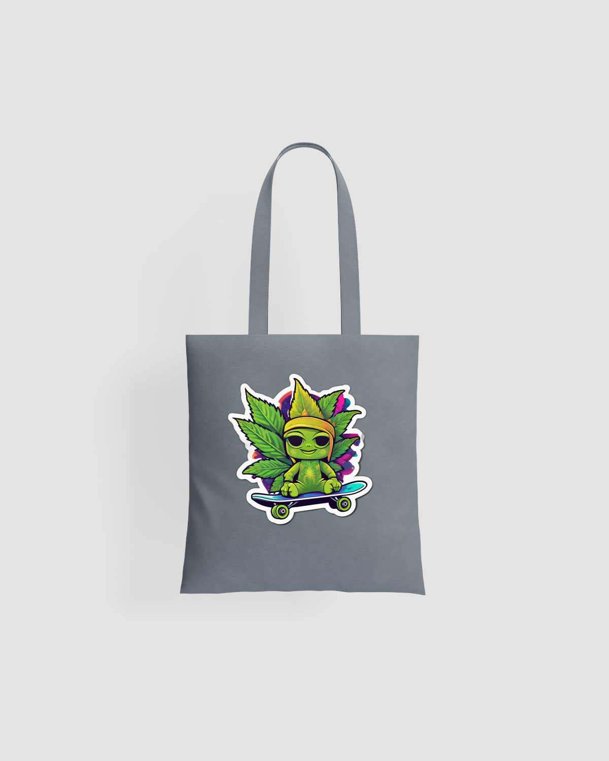 Weedcraft Green TOTE BAG Skate Leafproduct image