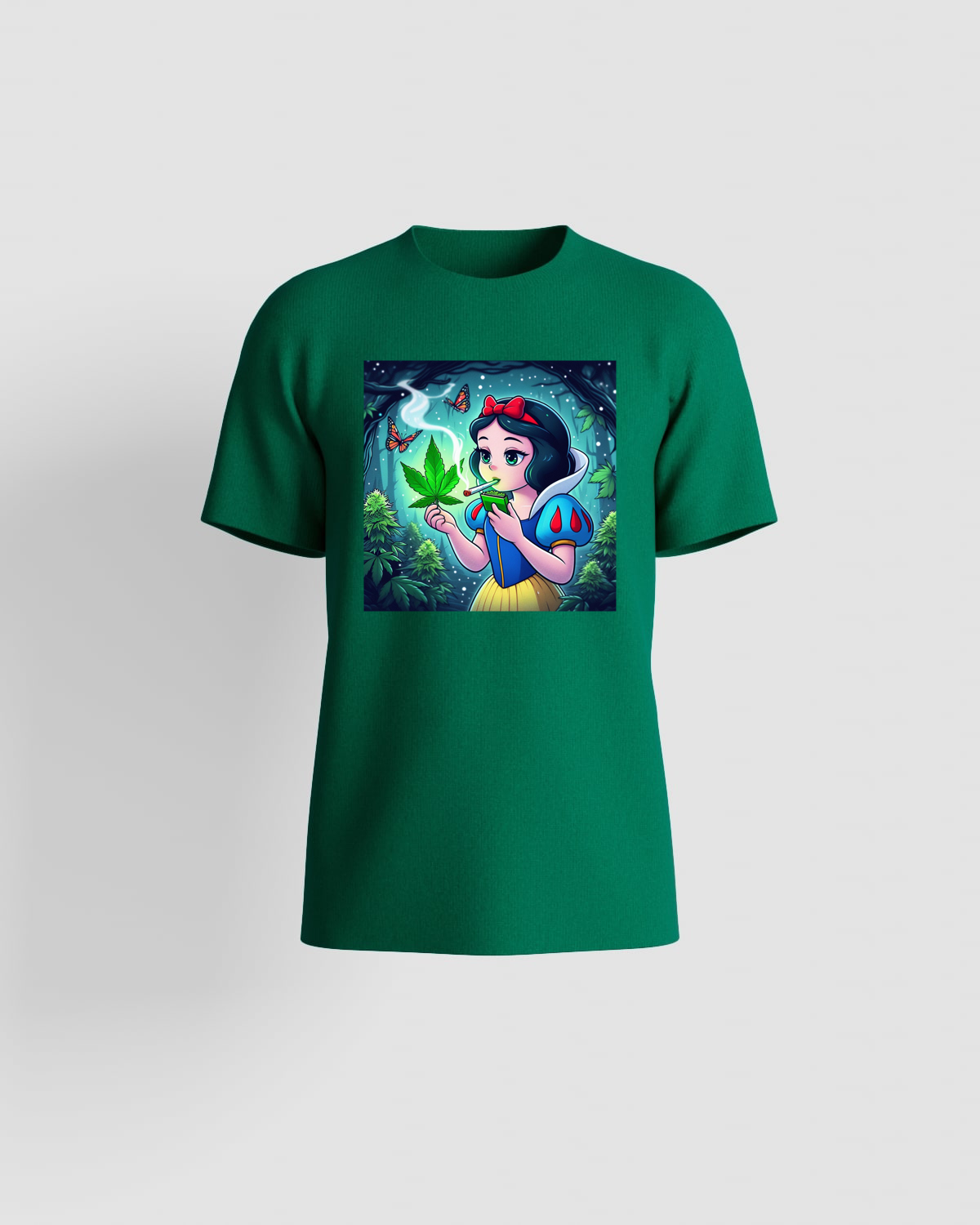 Weedcraft T-shirt, customizable, 100% cotton, unisex, Greenproduct image