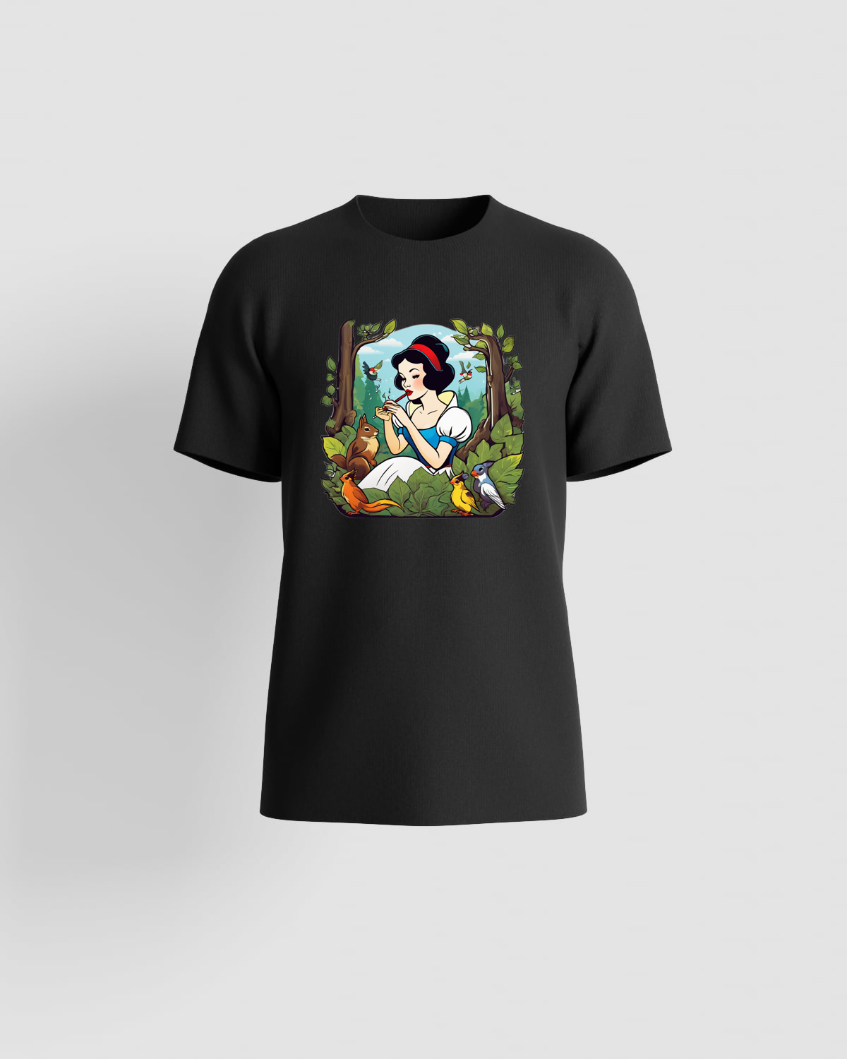 Weedcraft White T-SHIRTS Snow White Portraitproduct image