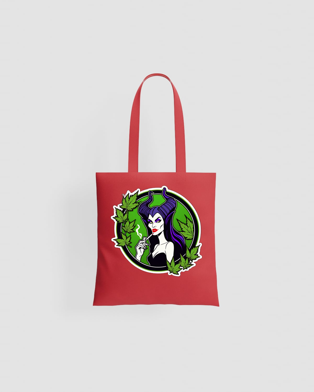Weedcraft Green Cannabis Queen Tote Bagproduct image