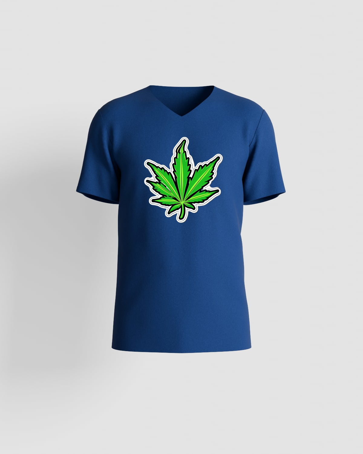 Weedcraft T-shirt, customizable, 100% cotton, unisex, Blueproduct image