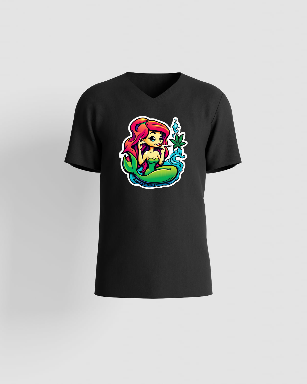 Weedcraft T-shirt, customizable, 100% cotton, unisex, Blackproduct image