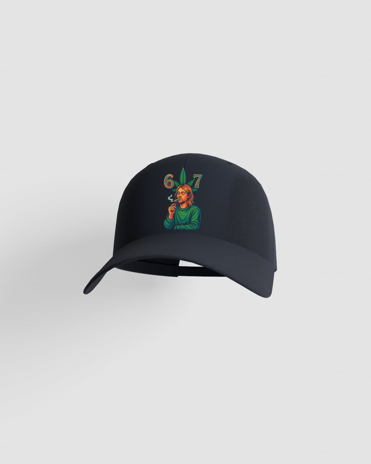 Weedcraft Black Grunge Smoke Capproduct image