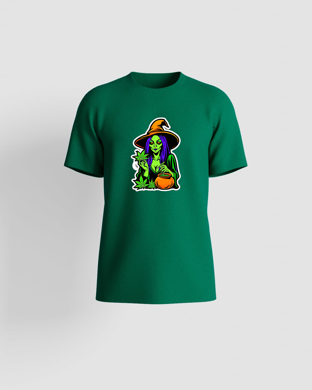 Weedcraft T-shirt: Green Witch Brewing Cannabis Potproduct image
