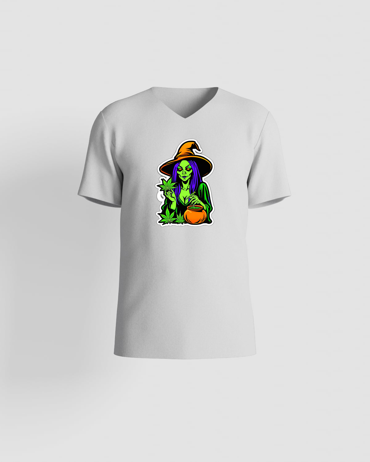 Weedcraft T-SHIRTS: Green Witch Cannabis Queenproduct image