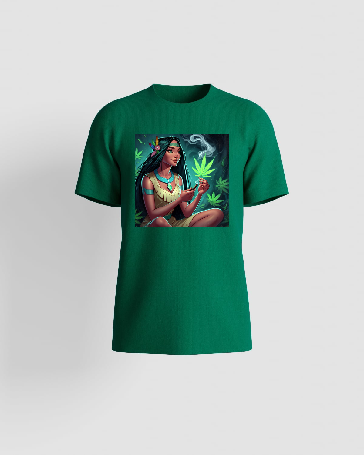 Weedcraft T-shirt, customizable, 100% cotton, unisex, Greenproduct image