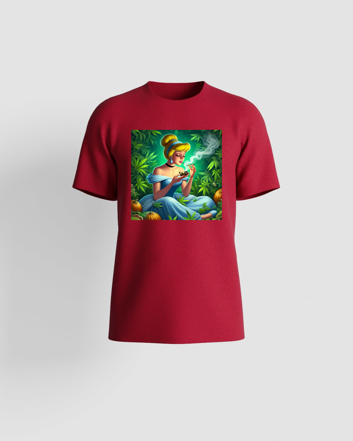 Weedcraft T-shirt, customizable, 100% cotton, unisex, Redproduct image