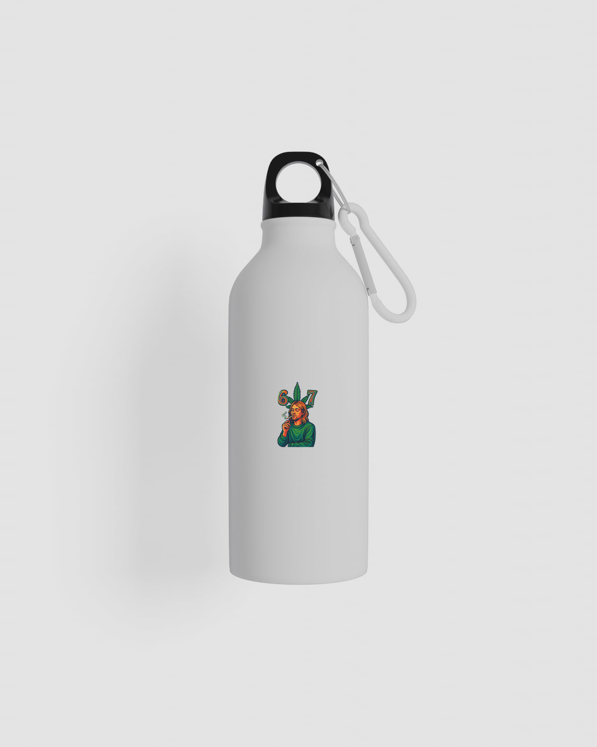 Weedcraft Black Water Bottle Nirvana Smokeproduct image
