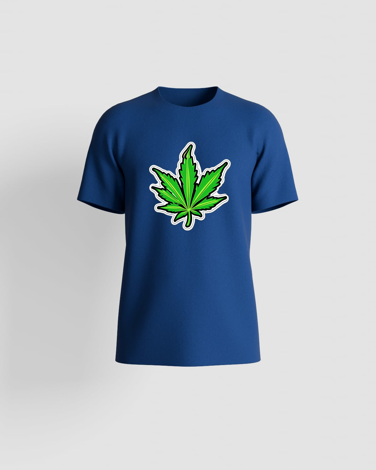 Weedcraft T-shirt, customizable, 100% cotton, unisex, Blueproduct image