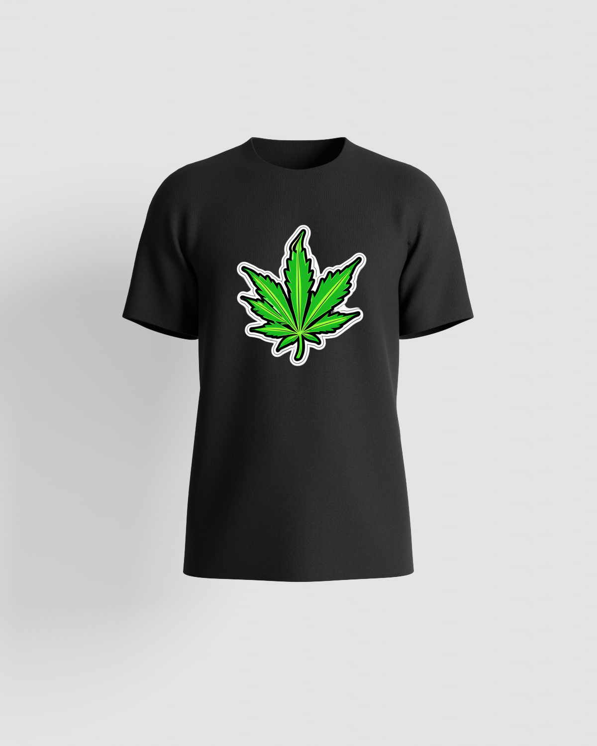 Weedcraft T-shirt, customizable, 100% cotton, unisex, Blackproduct image
