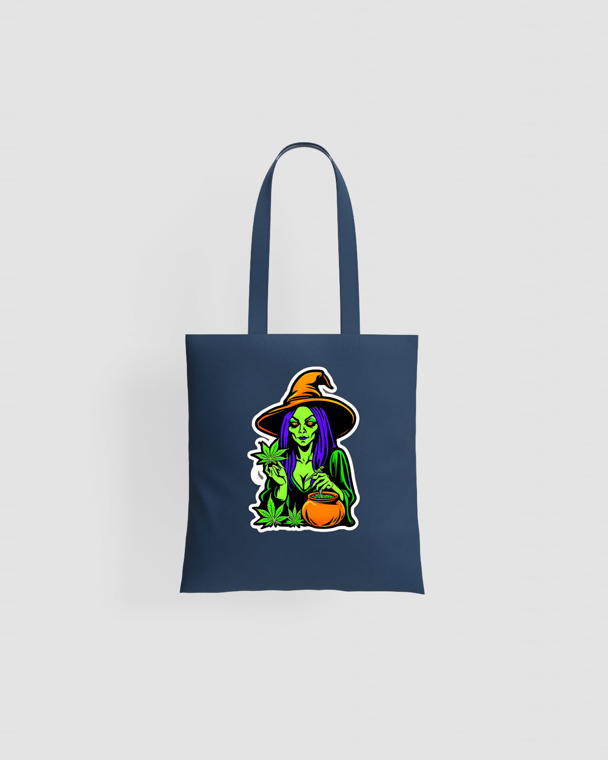 Weedcraft Witchy Cannabis Tote Bagproduct image