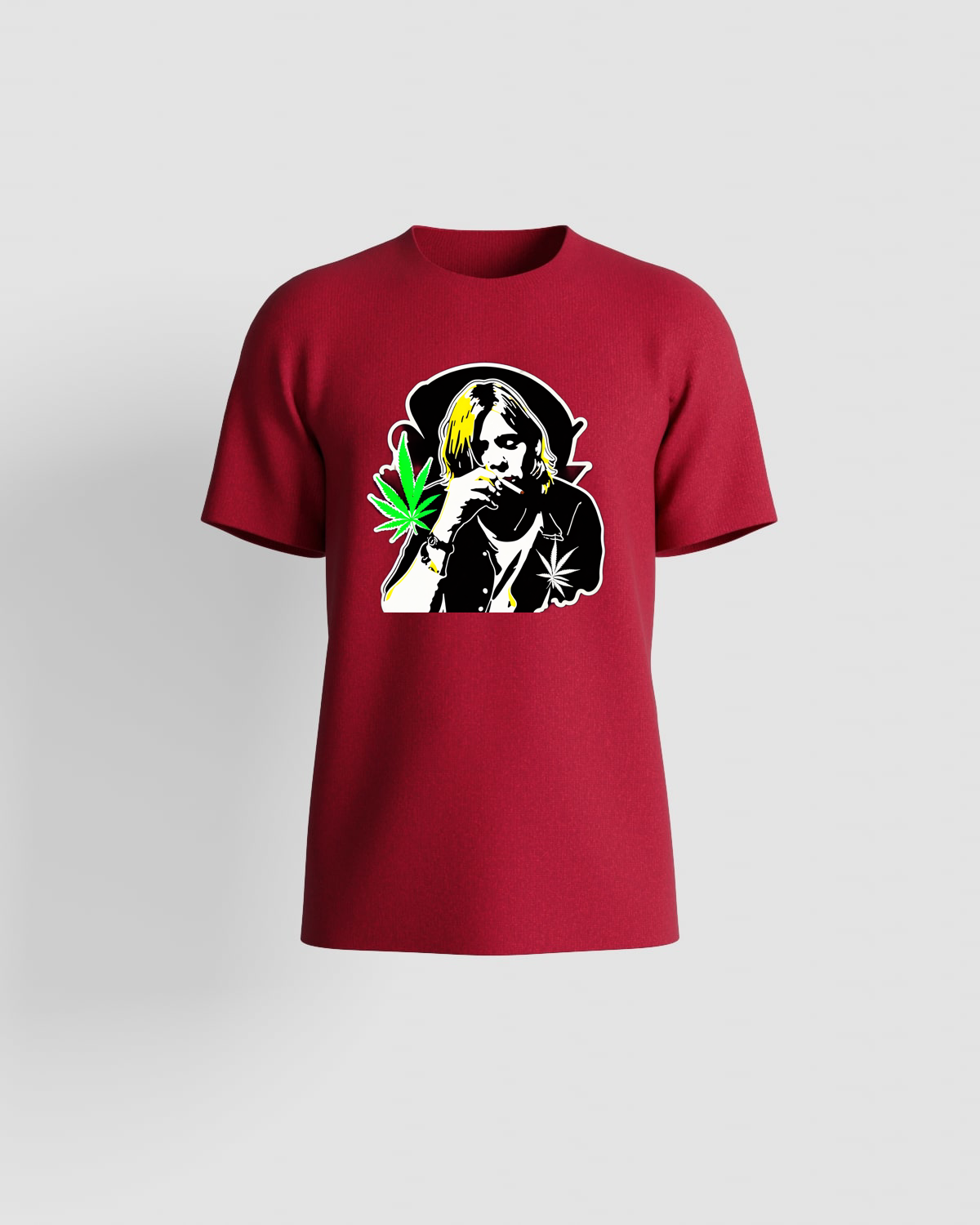 Weedcraft Black T-SHIRTS Kurt Cobain Weedproduct image