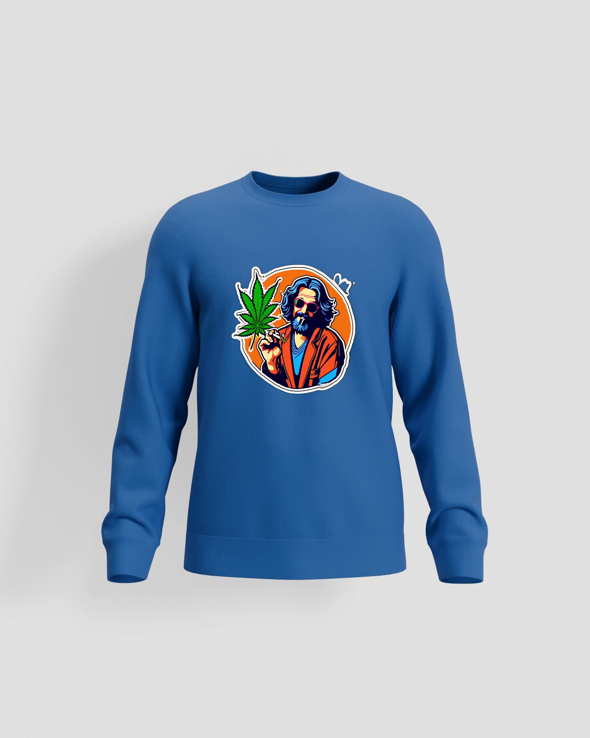 Weedcraft Green Sweatshirt Smokin Weed Dudeproduct image