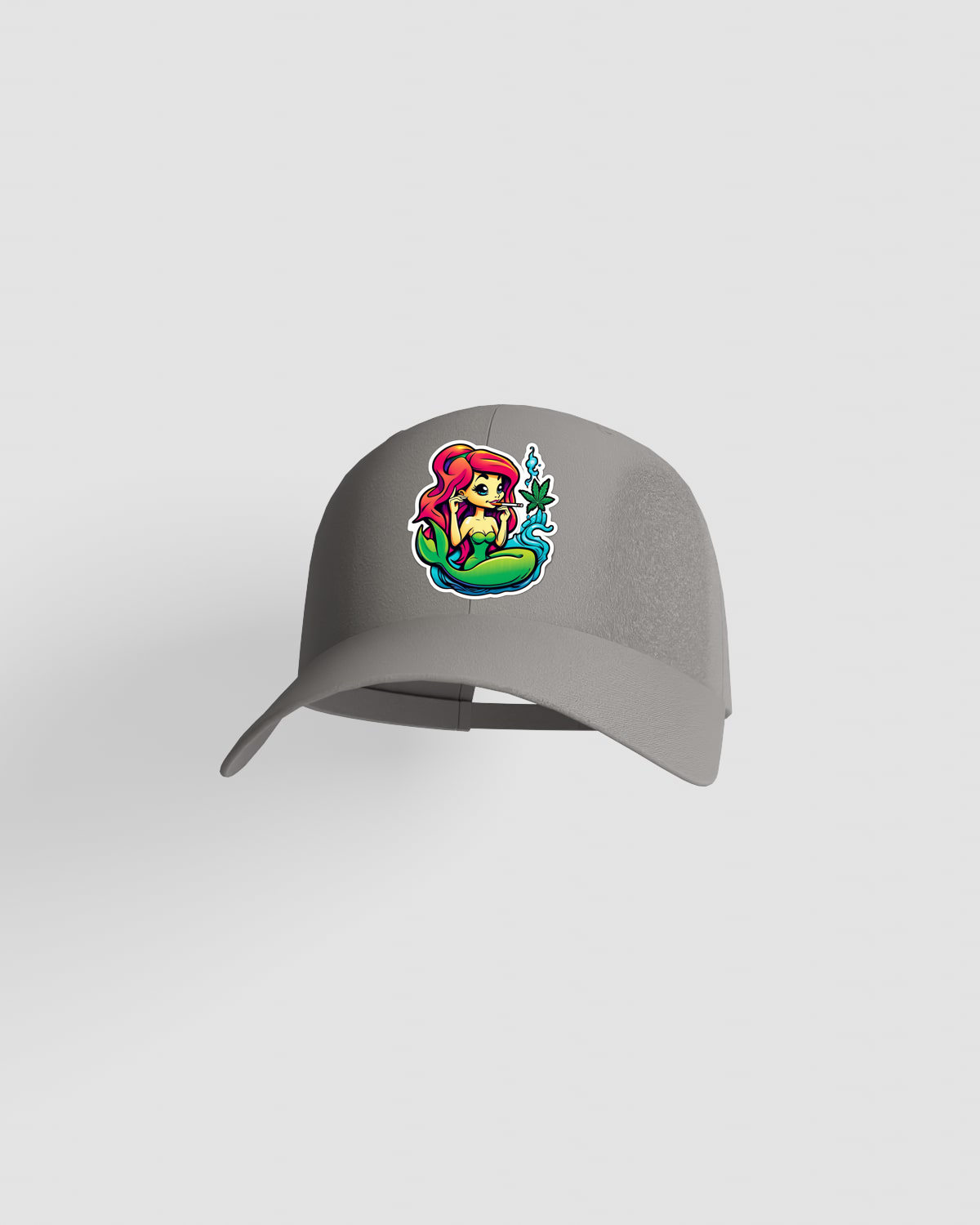 Weedcraft Cap, customizable, 100% cotton, unisex, Greyproduct image