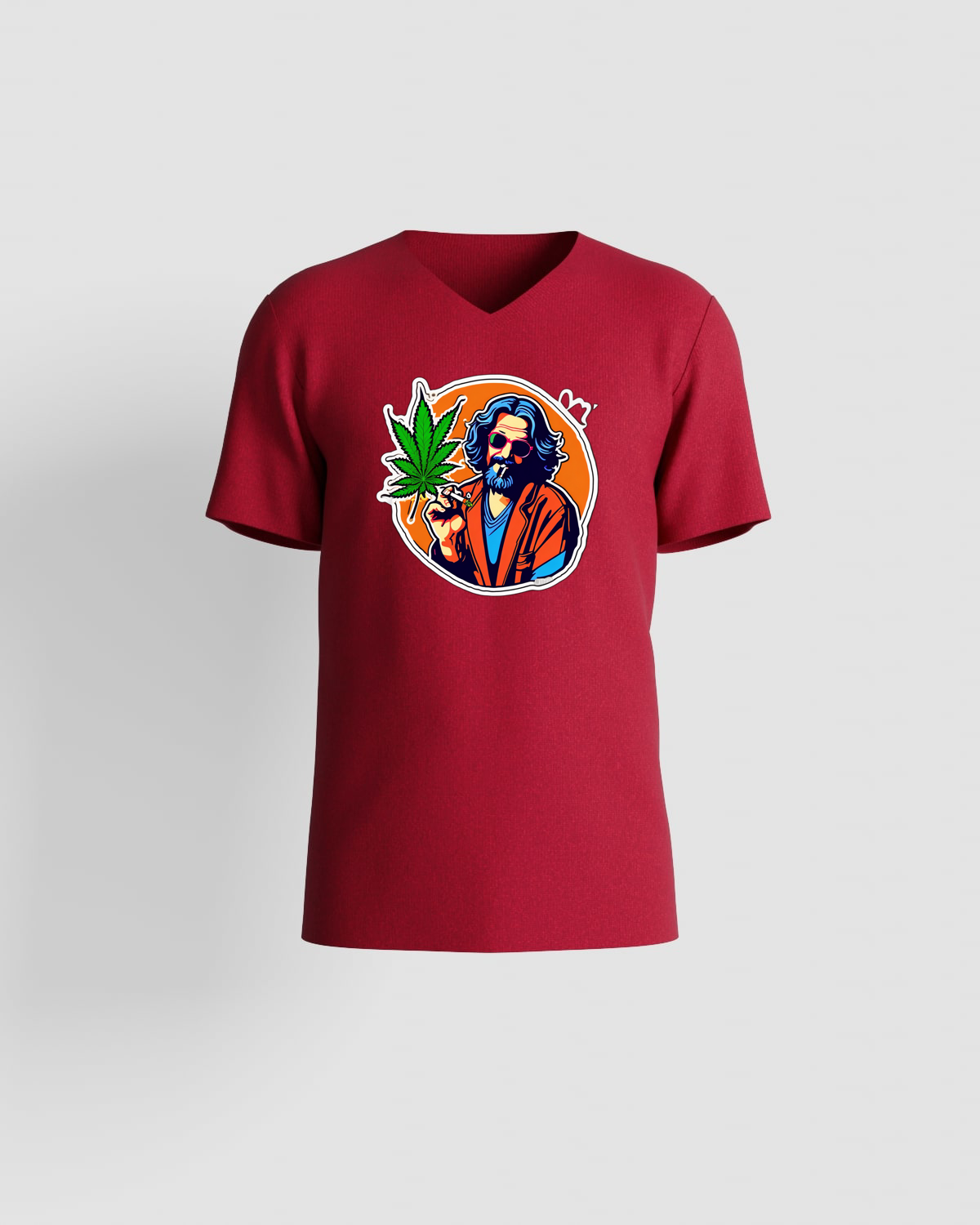 Weedcraft Green T-SHIRTS Smokey Weed Manproduct image