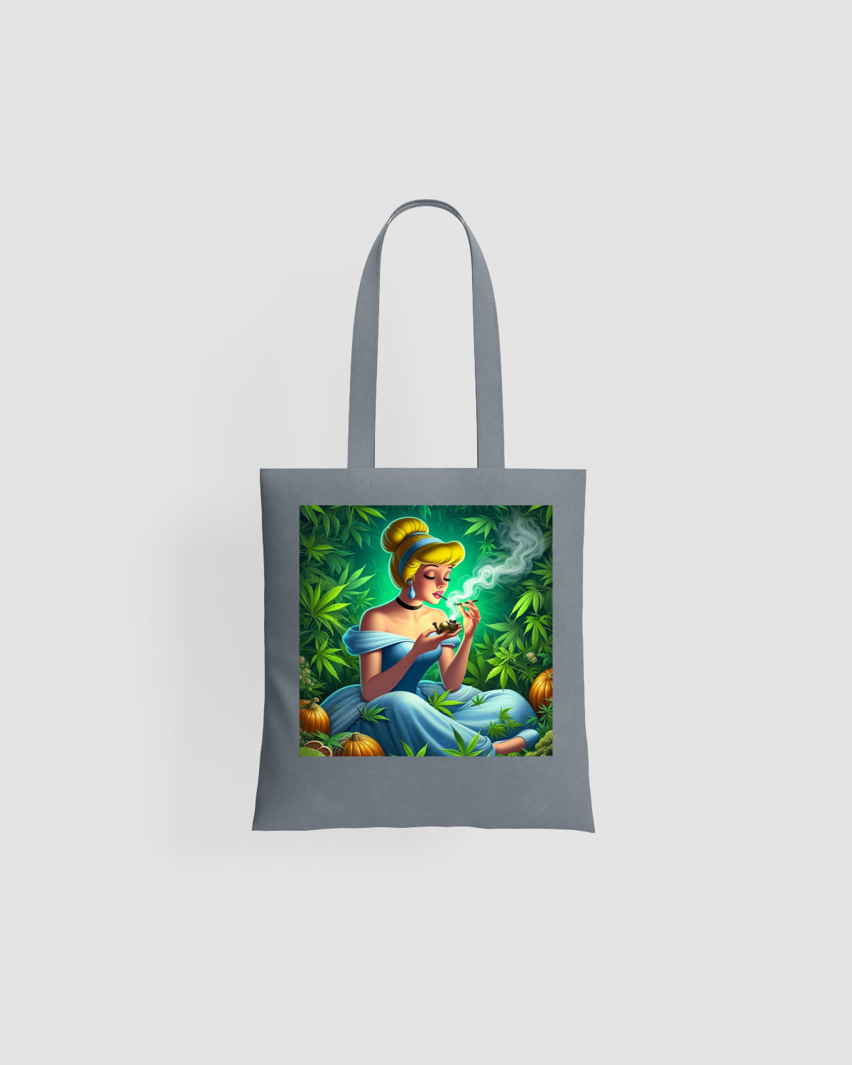 Weedcraft Tote bag, customizable, 100% cotton, unisex, Greyproduct image