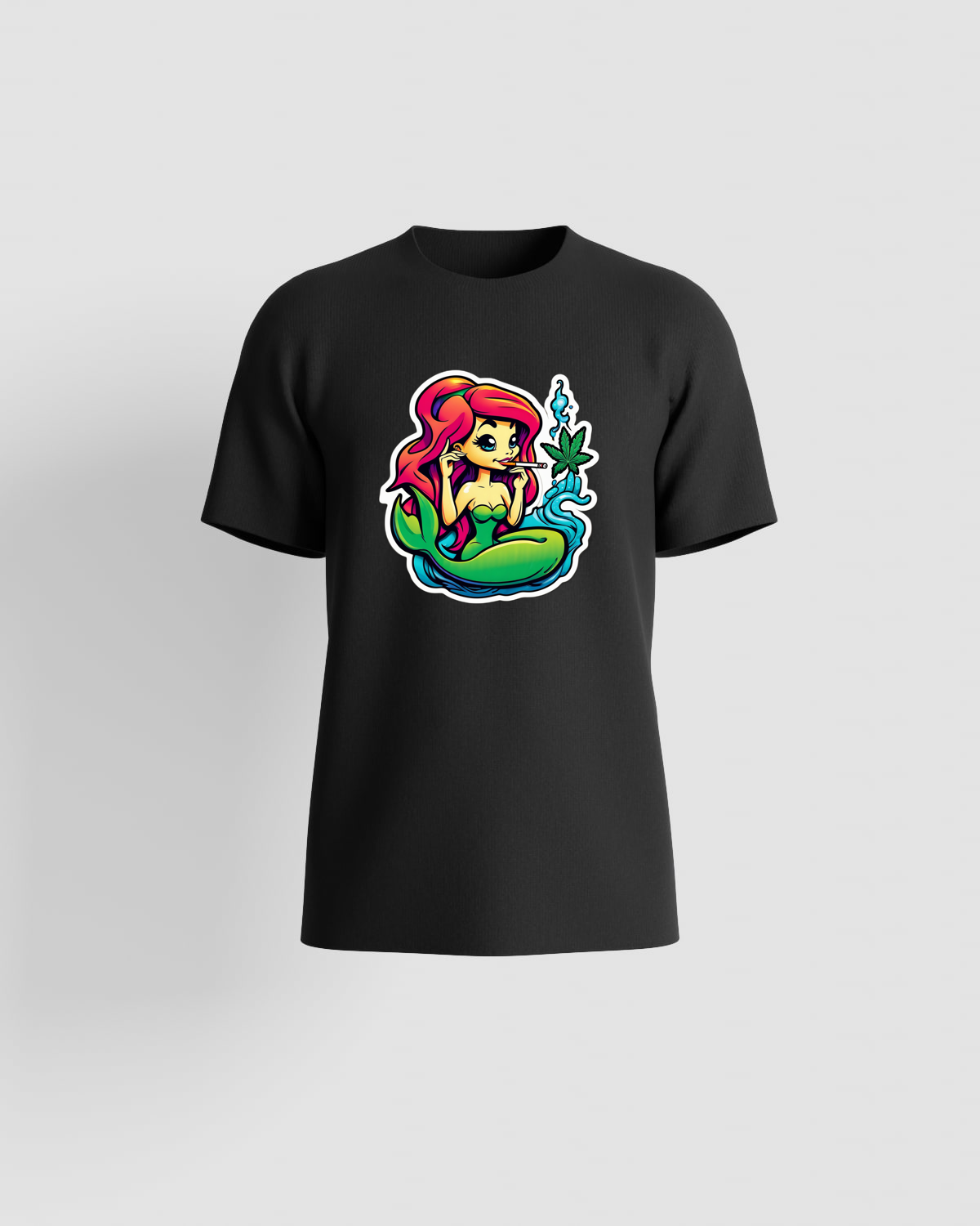 Weedcraft T-shirt, customizable, 100% cotton, unisex, Blackproduct image