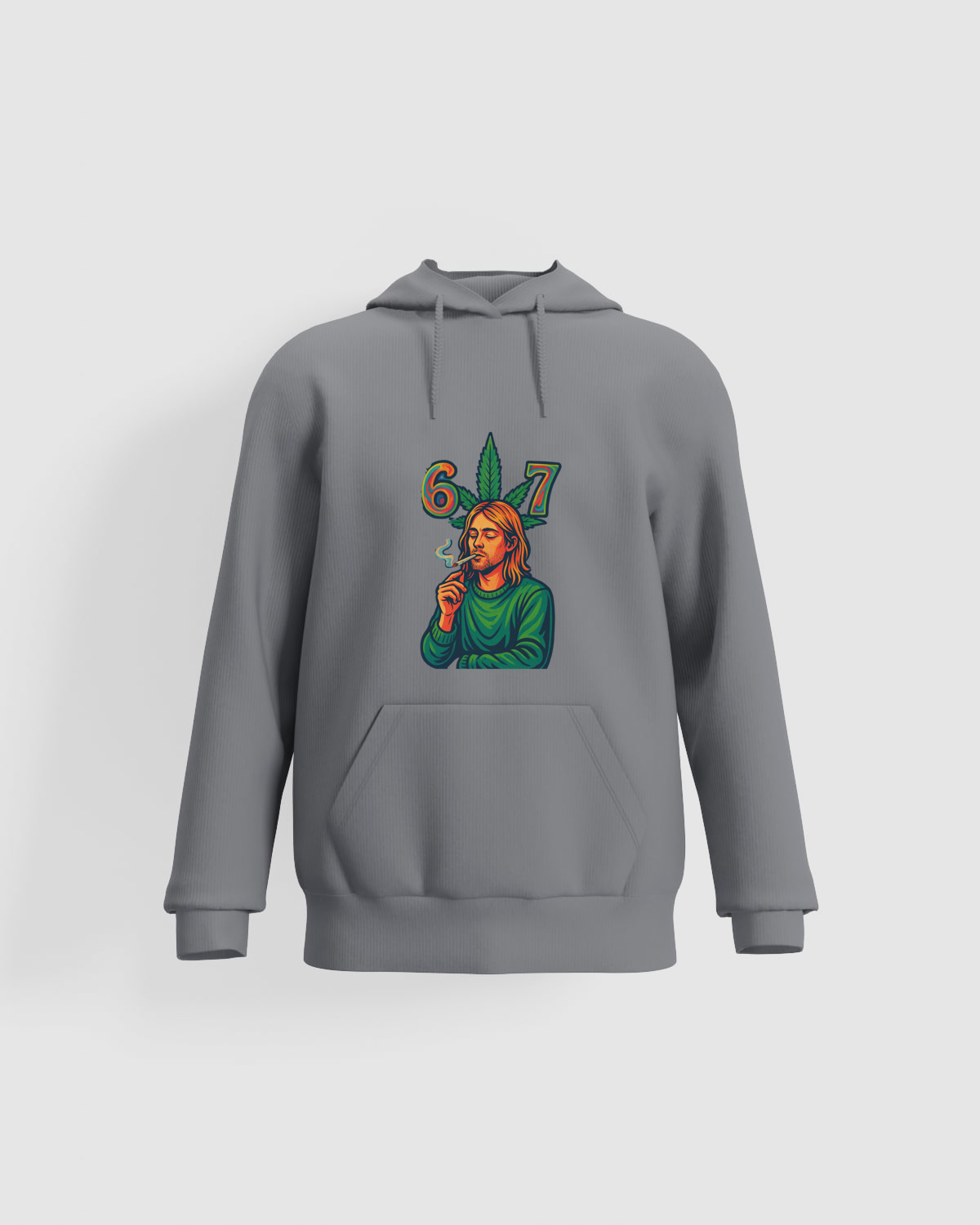 Weedcraft Black Grunge Smoke Sweatshirtproduct image