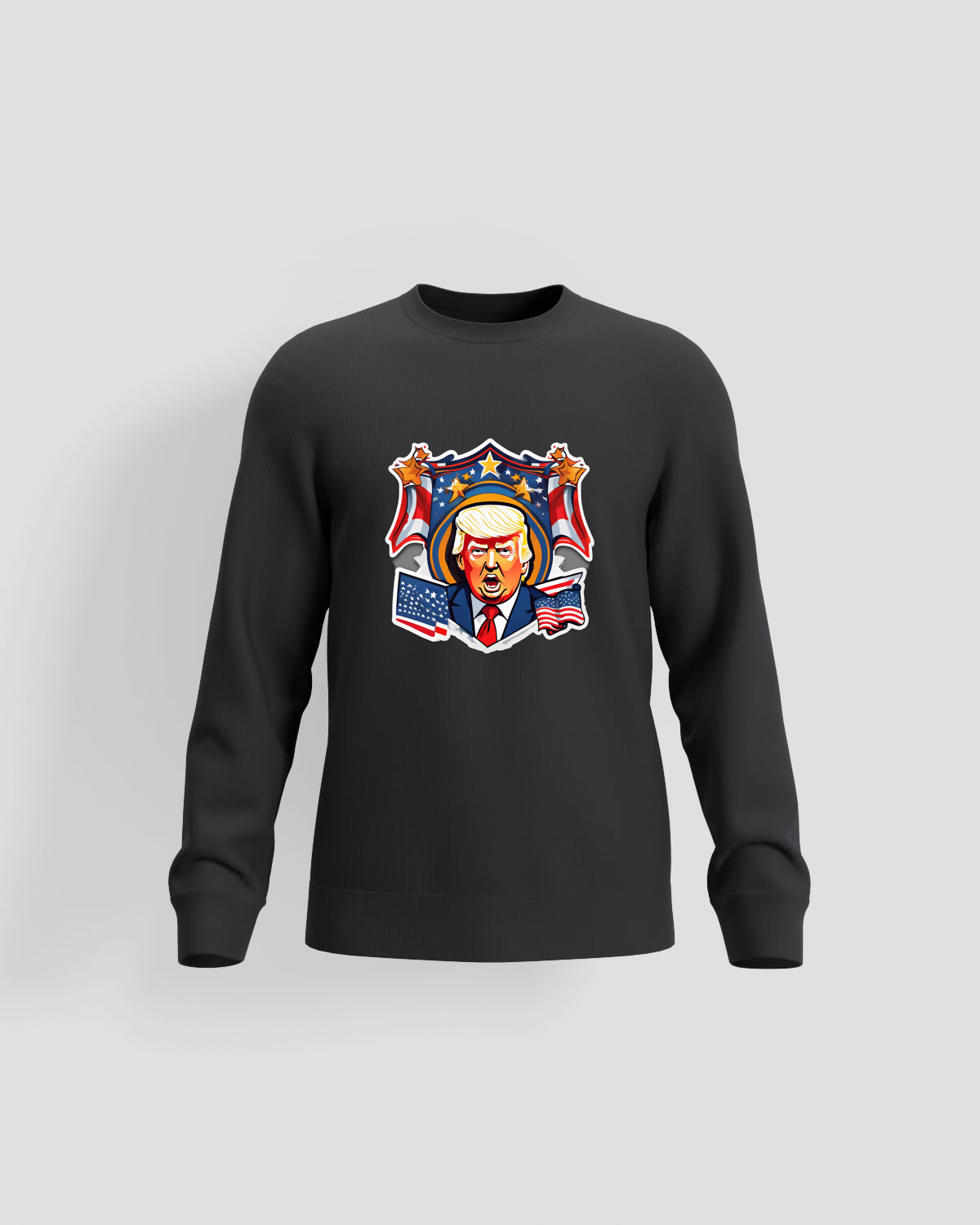 Trusty Goods  Hoodie, customizable, 80% cotton, Blackproduct image