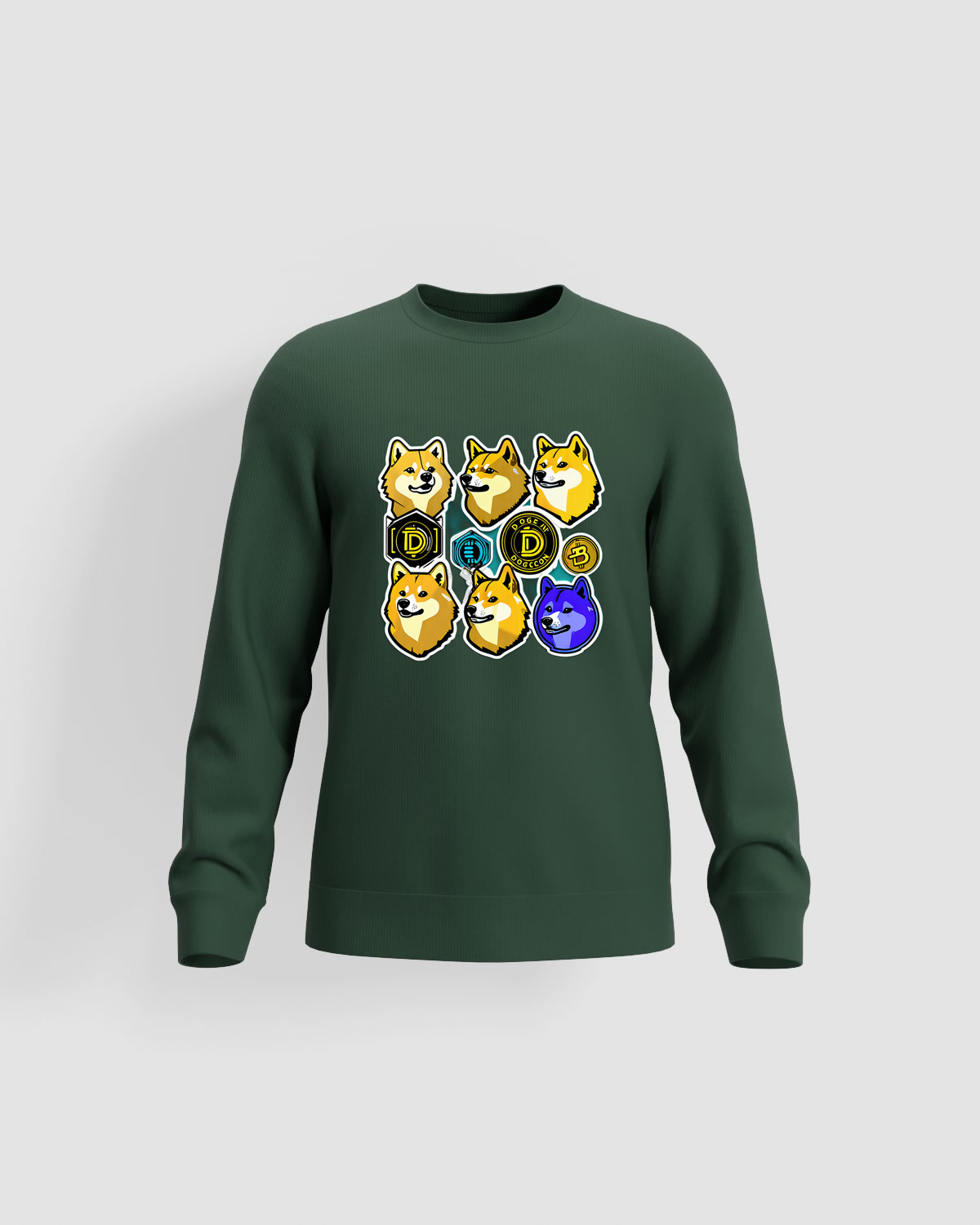 Trusty Goods  Hoodie, customizable, 80% cotton, Greenproduct image