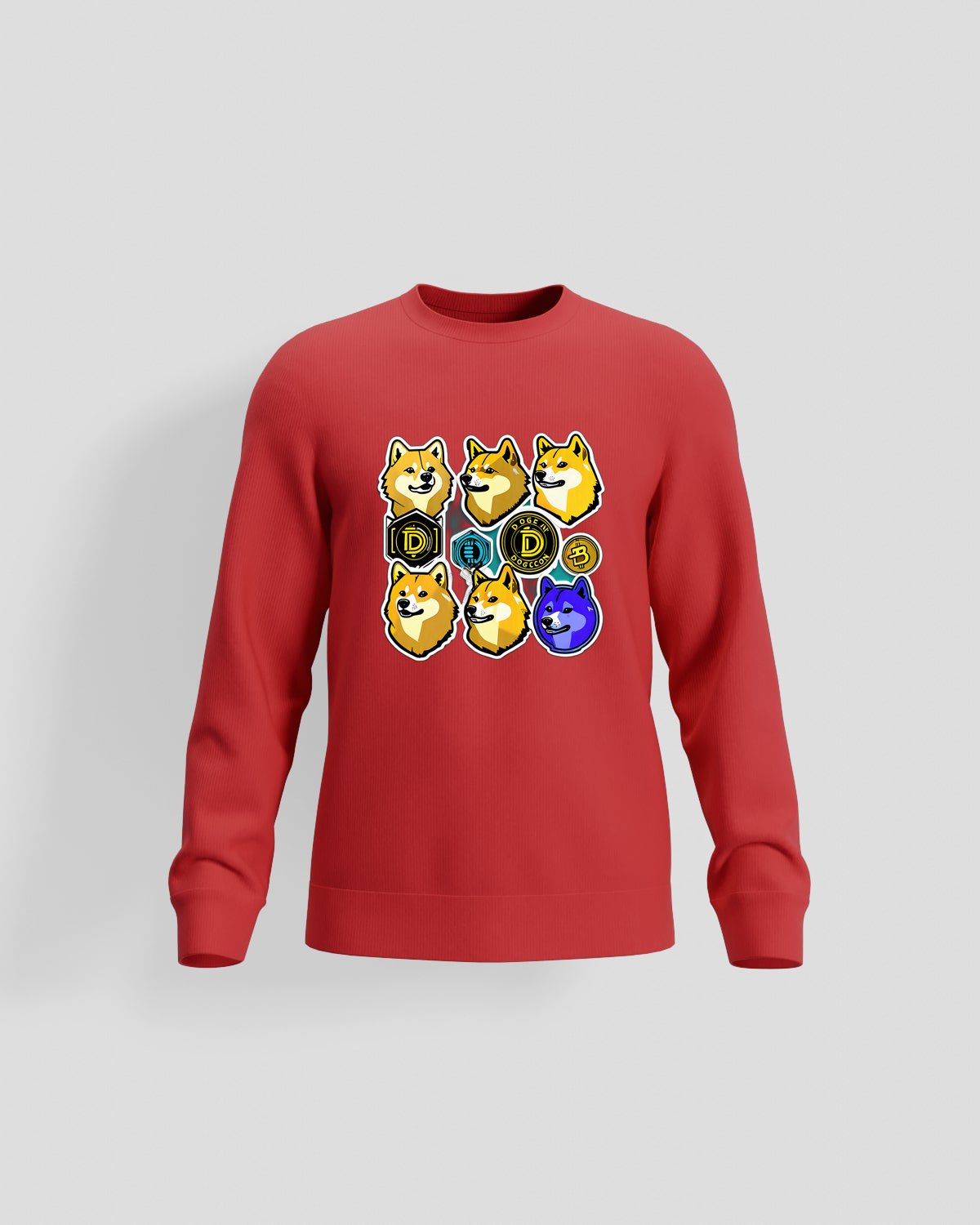 Trusty Goods  Hoodie, customizable, 80% cotton, Redproduct image