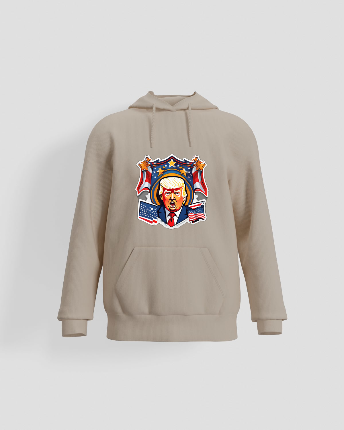 Trusty Goods  Hoodie, customizable, 80% cotton, product image