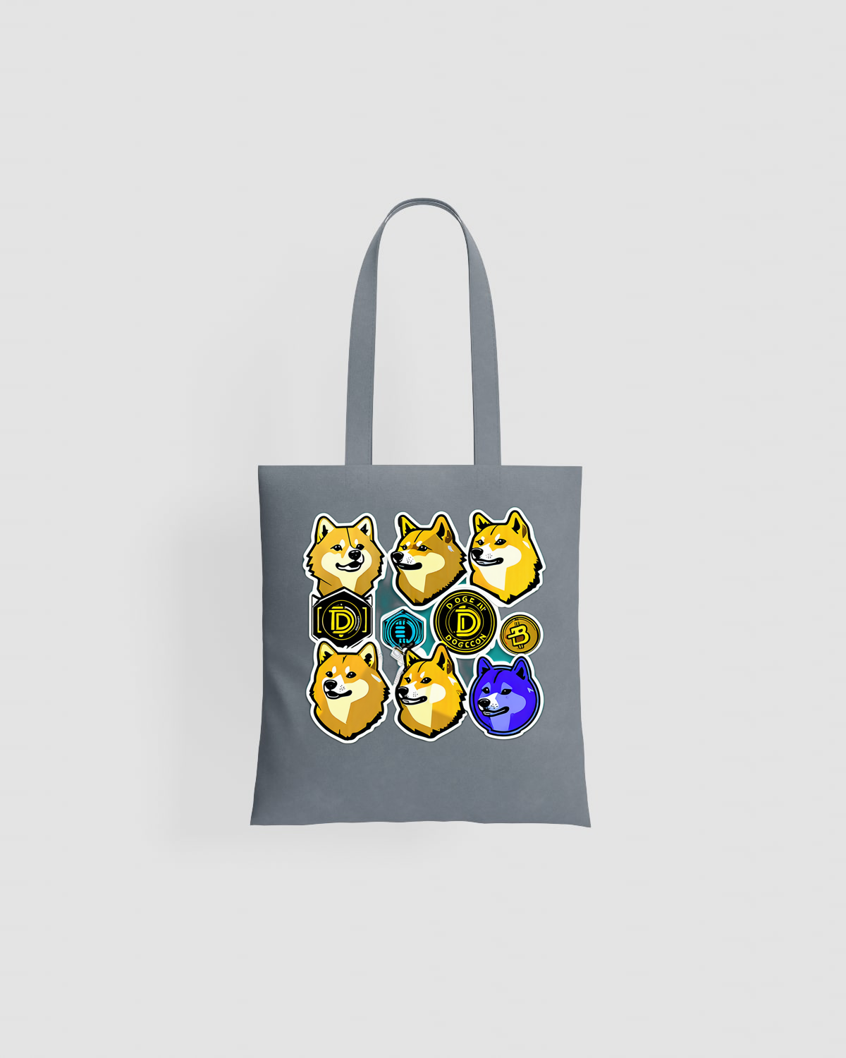 Trusty Goods  Tote bag, customizable, 100% cotton, unisex, Greyproduct image