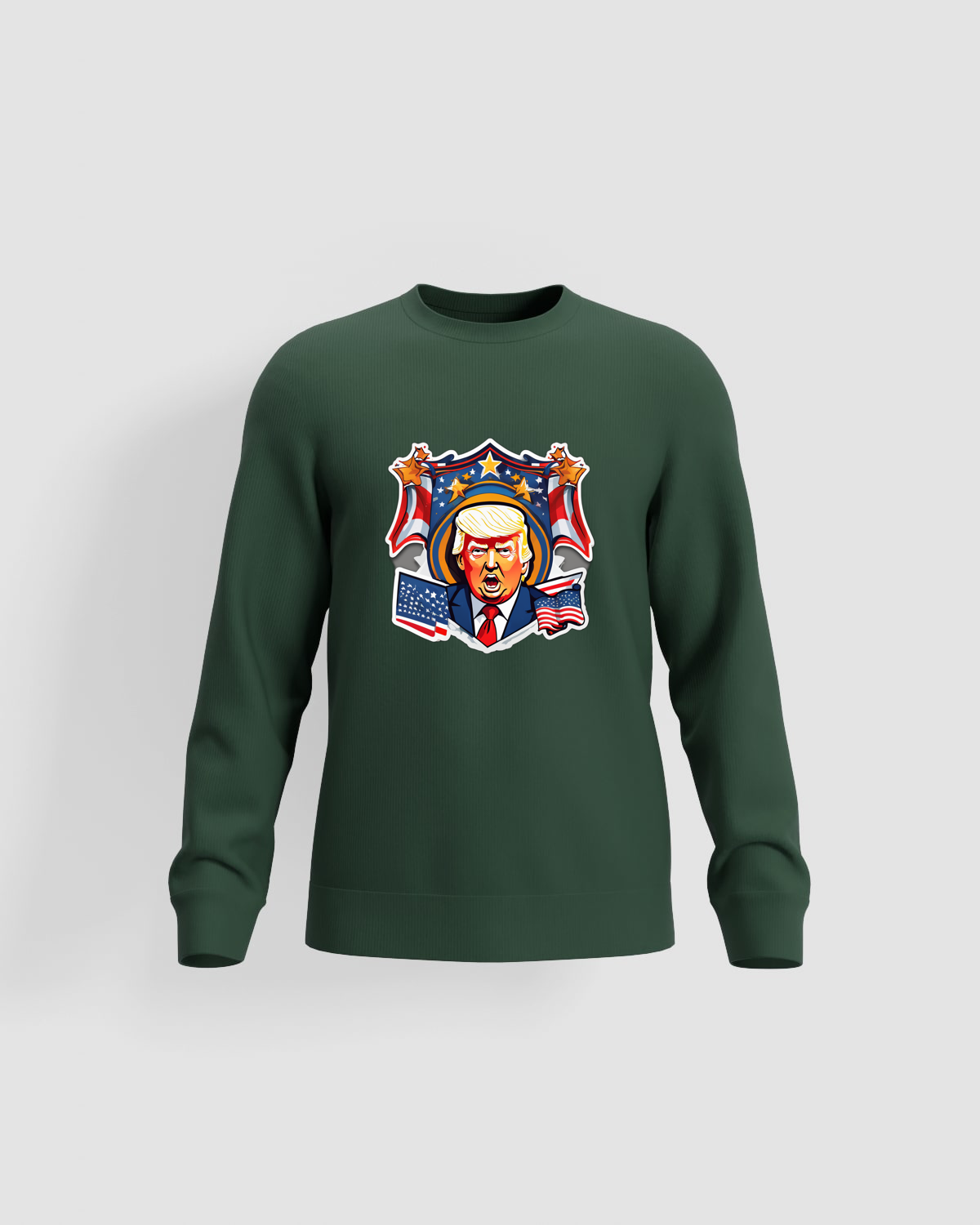 Trusty Goods  Hoodie, customizable, 80% cotton, Greenproduct image