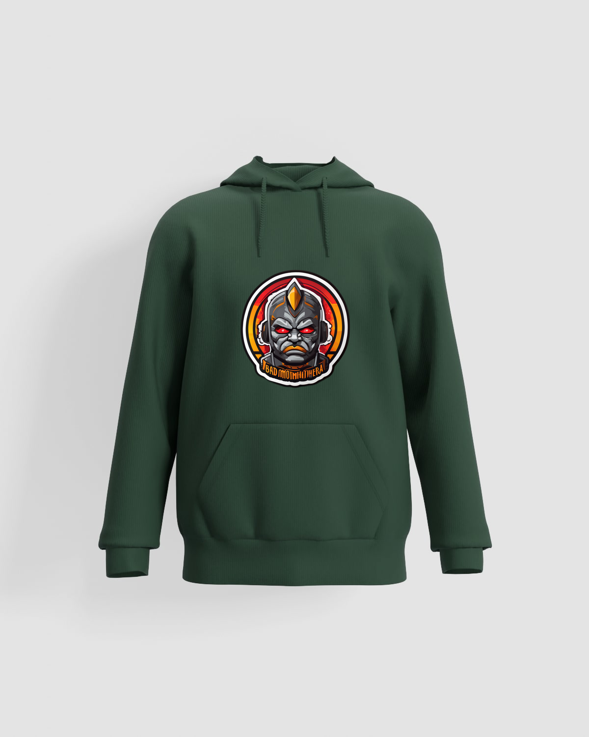 Trusty Goods  Hoodie, customizable, 80% cotton, Greenproduct image