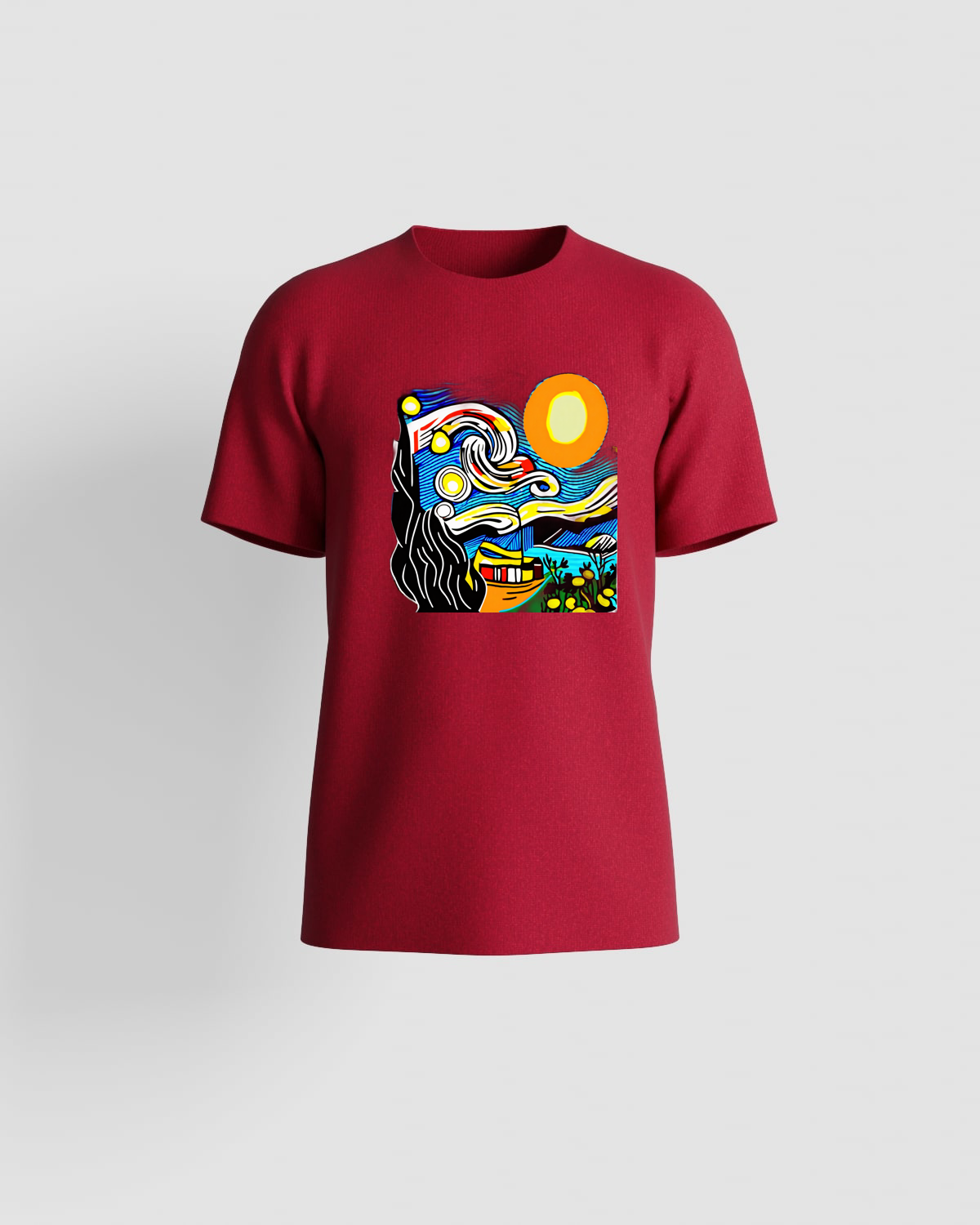 Trusty Goods  T-shirt, customizable, 100% cotton, unisex, Redproduct image