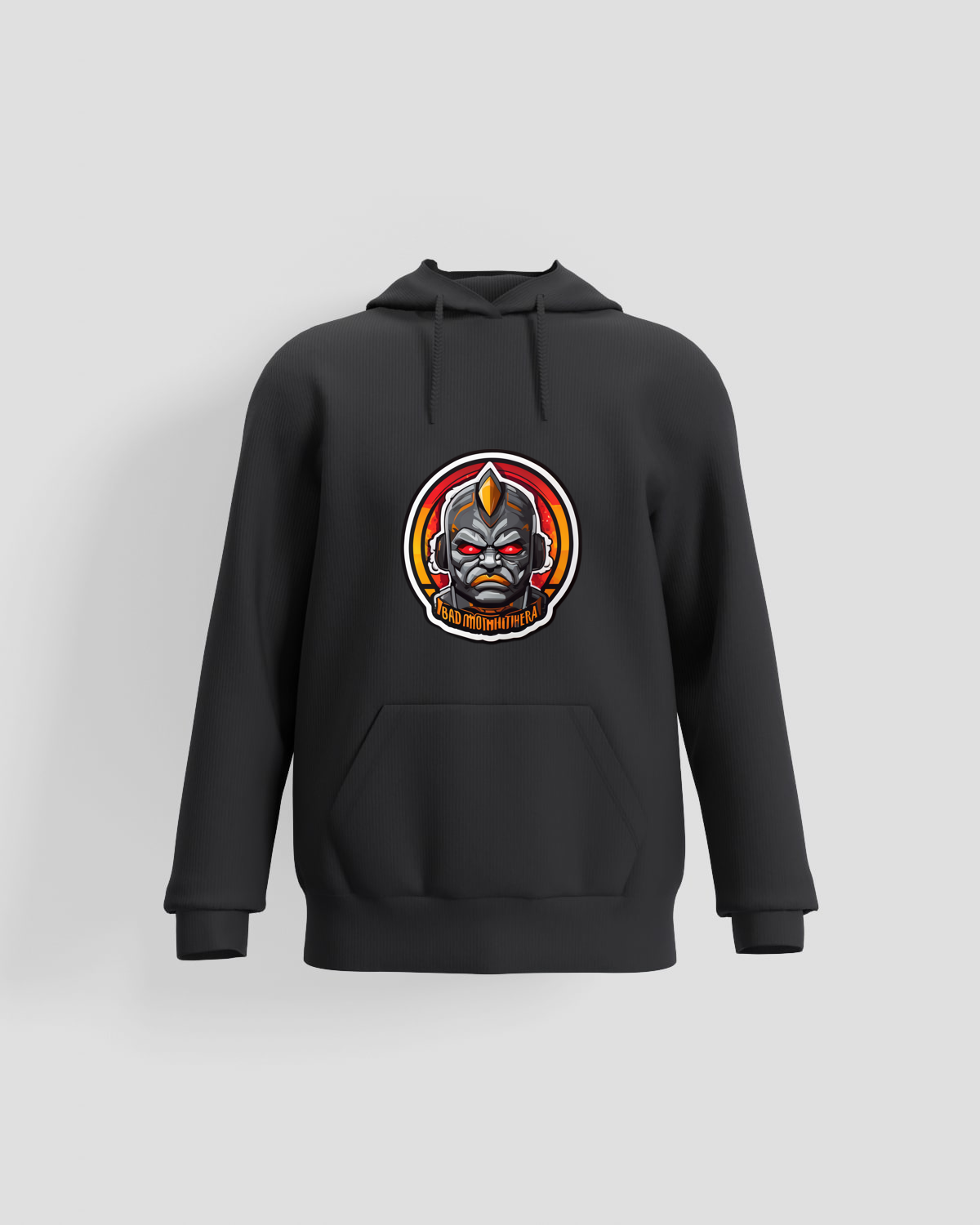 Trusty Goods  Hoodie, customizable, 80% cotton, Blackproduct image