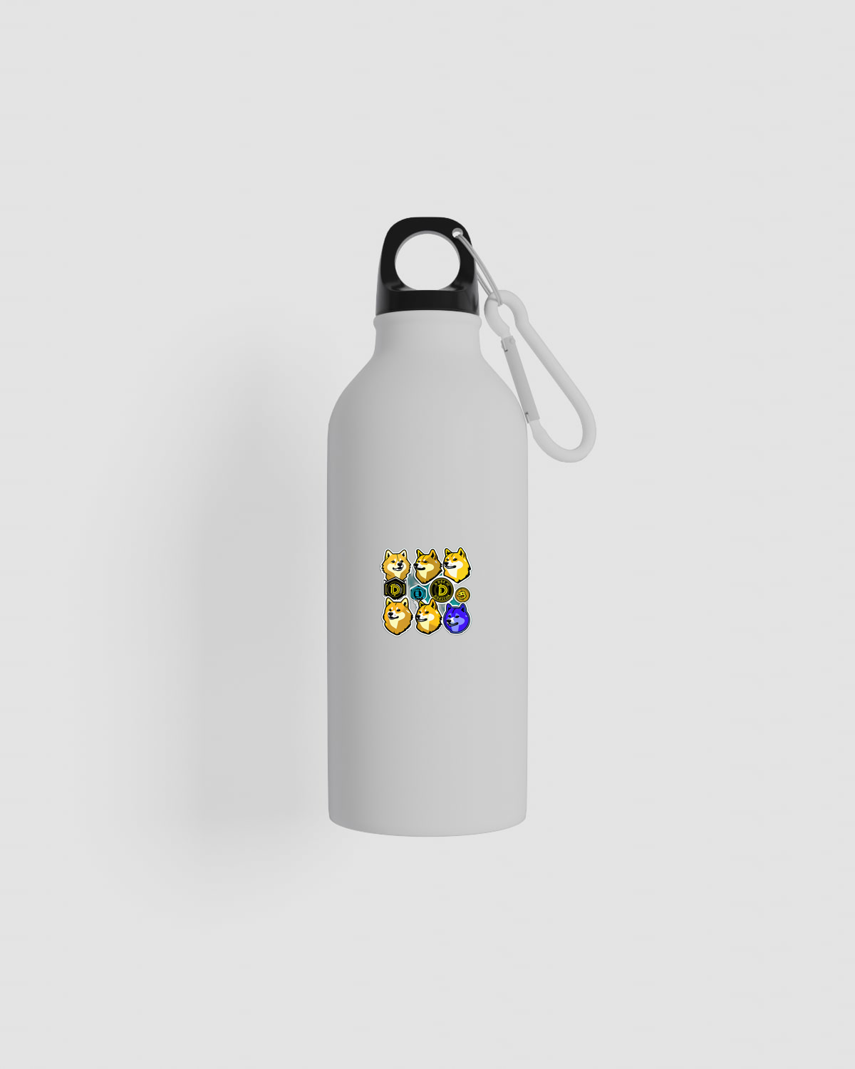 Trusty Goods  Water bottle, customizable, 100% recycled steel, Whiteproduct image