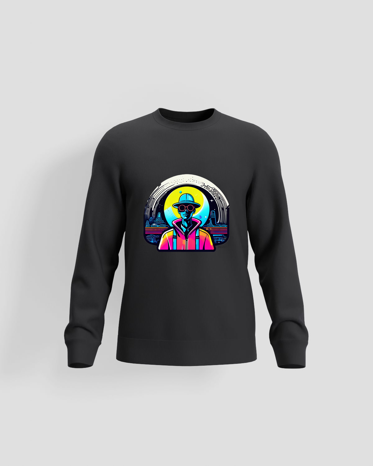 Trusty Goods  Hoodie, customizable, 80% cotton, Blackproduct image