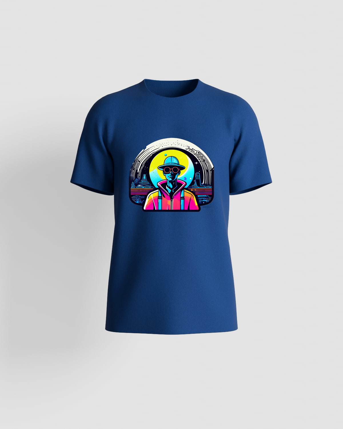 Trusty Goods  T-shirt, customizable, 100% cotton, unisex, Blueproduct image