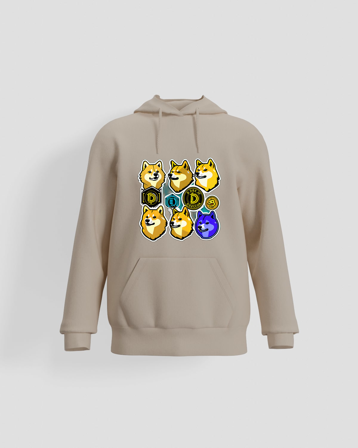 Trusty Goods  Hoodie, customizable, 80% cotton, product image