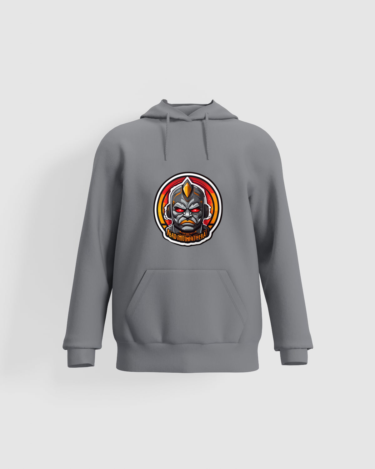 Trusty Goods  Hoodie, customizable, 80% cotton, Greyproduct image