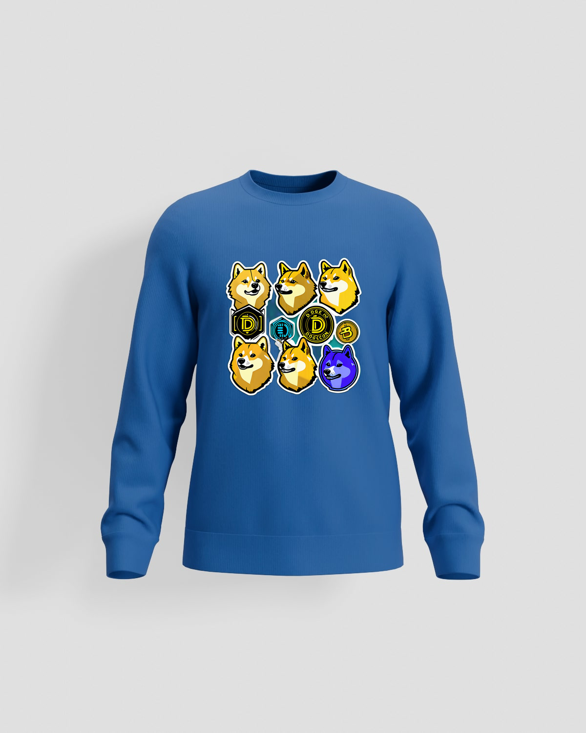 Trusty Goods  Hoodie, customizable, 80% cotton, Blueproduct image