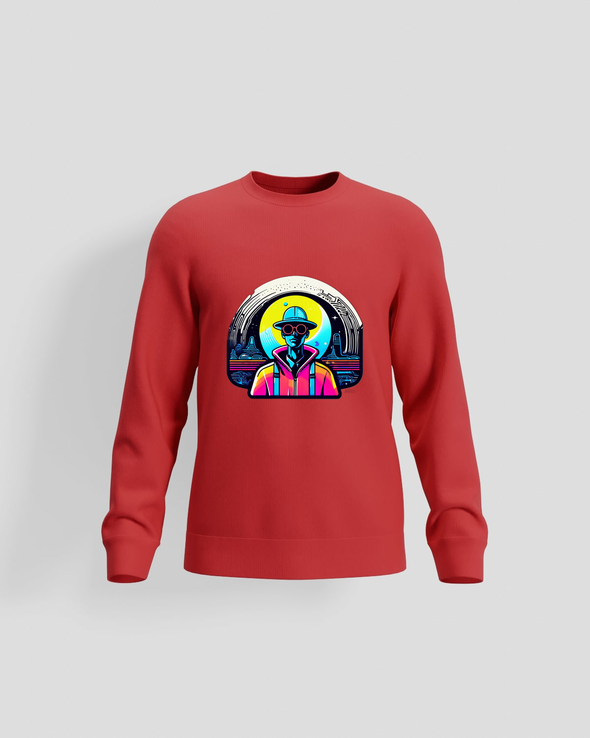 Trusty Goods  Hoodie, customizable, 80% cotton, Redproduct image