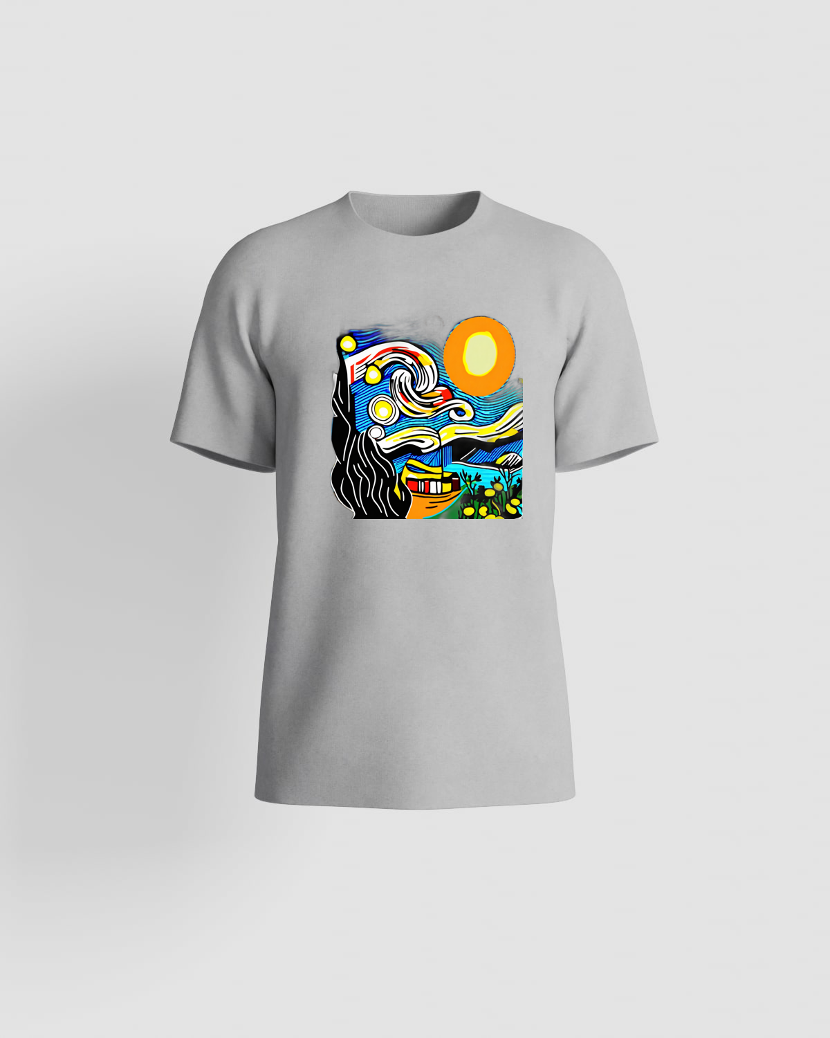 Trusty Goods  T-shirt, customizable, 100% cotton, unisex, Greyproduct image