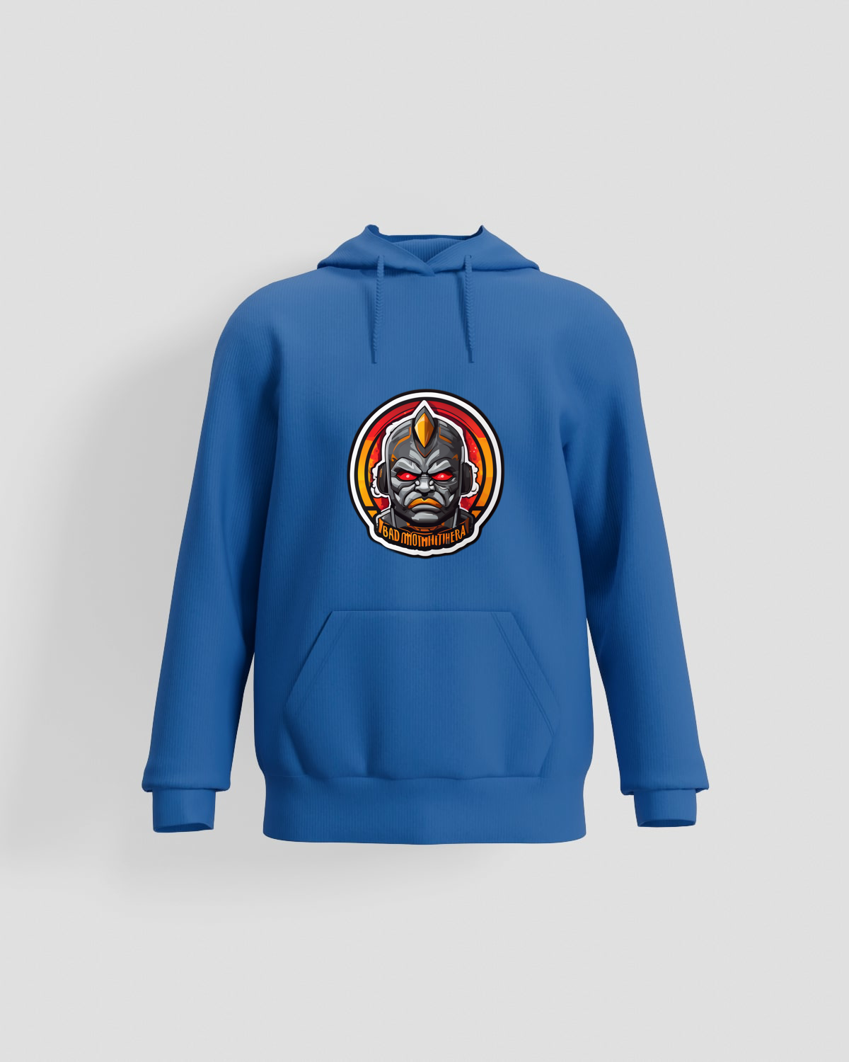 Trusty Goods  Hoodie, customizable, 80% cotton, Blueproduct image